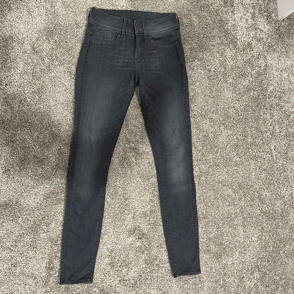 G Star Grey Skinny Jeans